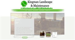 Desktop Screenshot of kingmanlandscape.com